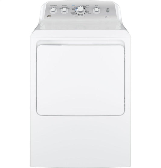 GE APPLIANCES GTD45GASJWS GE(R) 7.2 cu. ft. Capacity aluminized alloy drum Gas Dryer with Sensor Dry