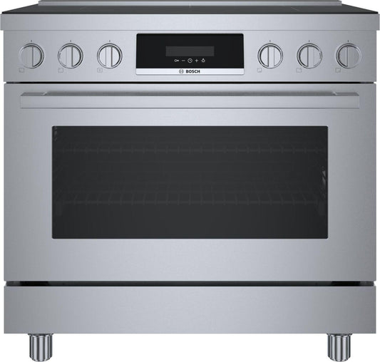 BOSCH HIS8655U 800 Series Induction freestanding range 36" Stainless Steel