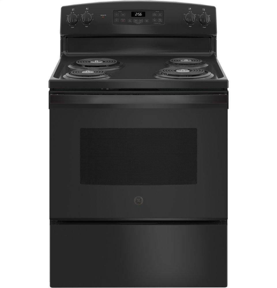 GE APPLIANCES JB256DMBB GE(R) 30" Free-Standing Electric Range