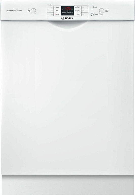 BOSCH SHEM3AY52N 100 Series Dishwasher 24'' White SHEM3AY52N