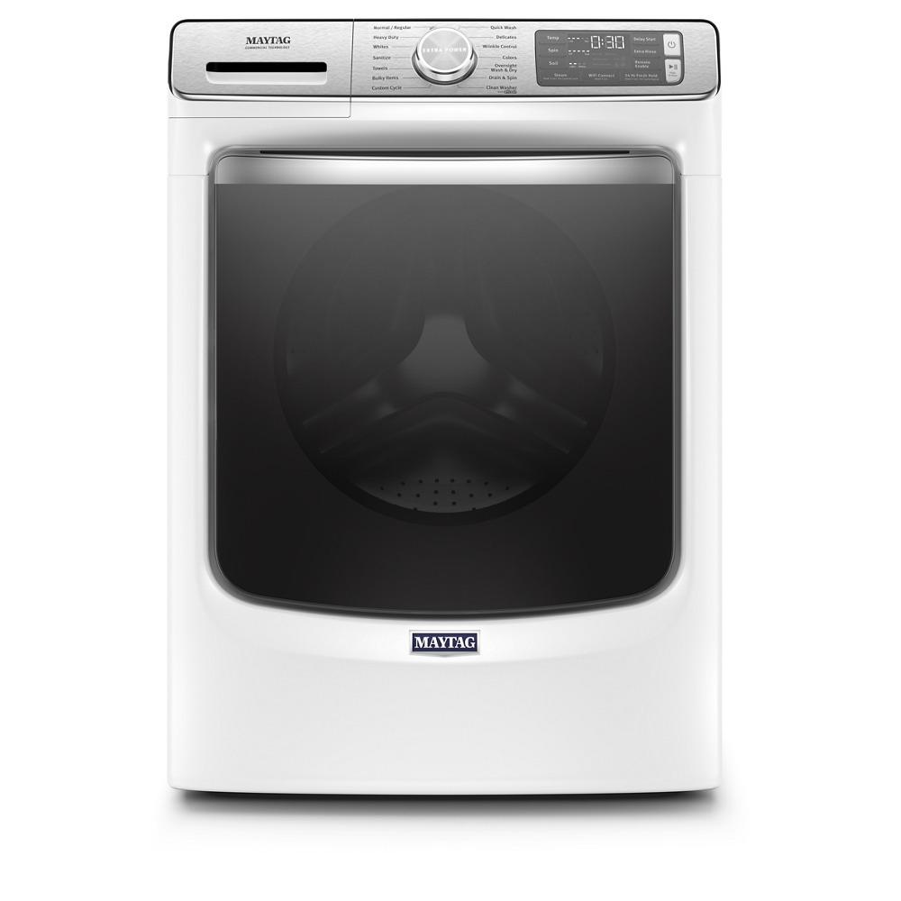 MAYTAG MHW8630HW Smart Front Load Washer with Extra Power and 24-Hr Fresh Hold(R) option - 5.0 cu. ft.