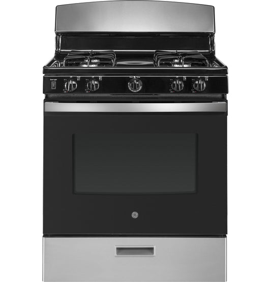 GE APPLIANCES JGBS30RETSS GE(R) 30" Free-Standing Gas Range