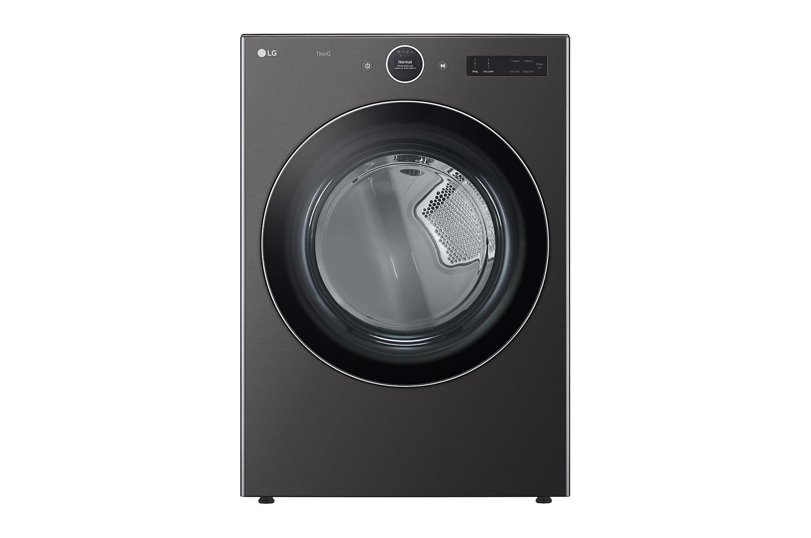 LG DLGX6701B 7.4 cu. ft. Ultra Large Capacity Smart Front Load Gas Dryer with Built-In Intelligence & TurboSteam(TM)
