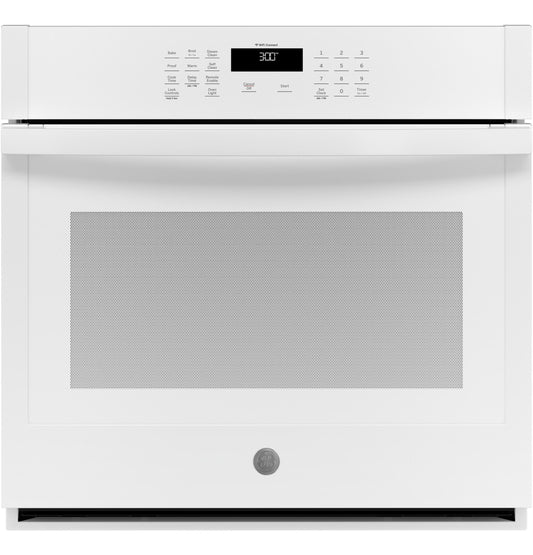 GE APPLIANCES JTS3000DNWW GE(R) 30" Smart Built-In Self-Clean Single Wall Oven with Never-Scrub Racks