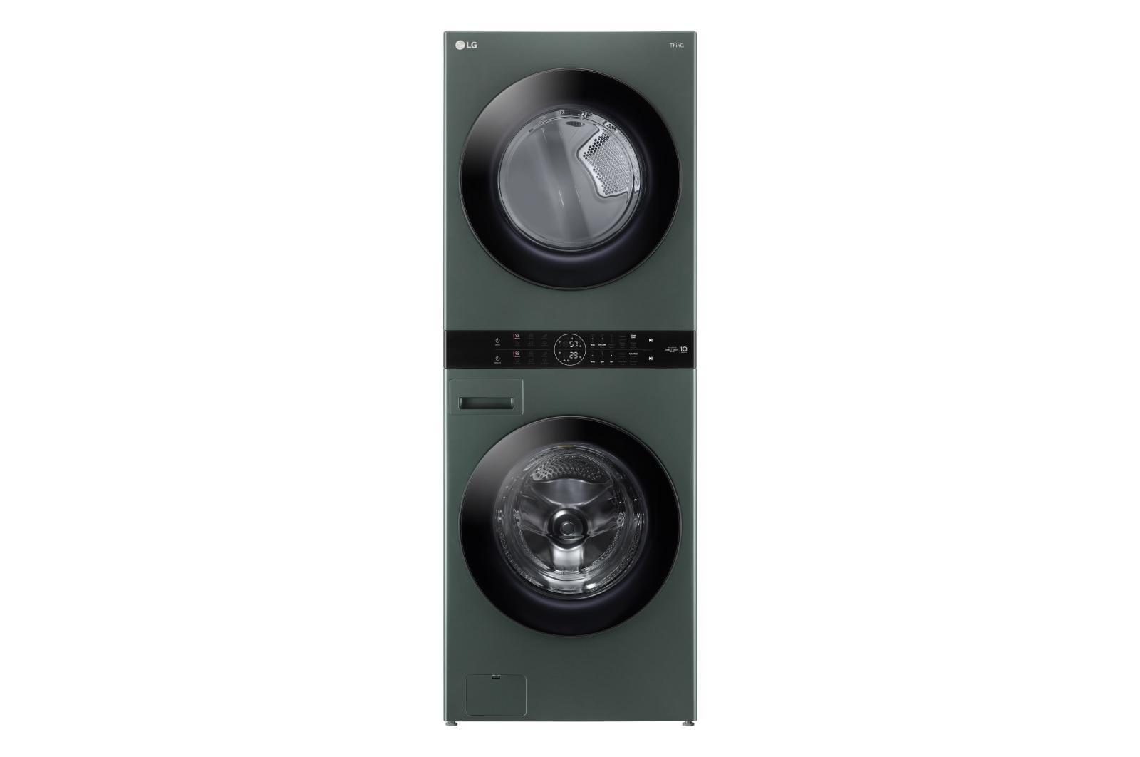 LG WKEX200HGA Single Unit Front Load LG WashTower(TM) with Center Control(TM) 4.5 cu. ft. Washer and 7.4 cu. ft. Electric Dryer