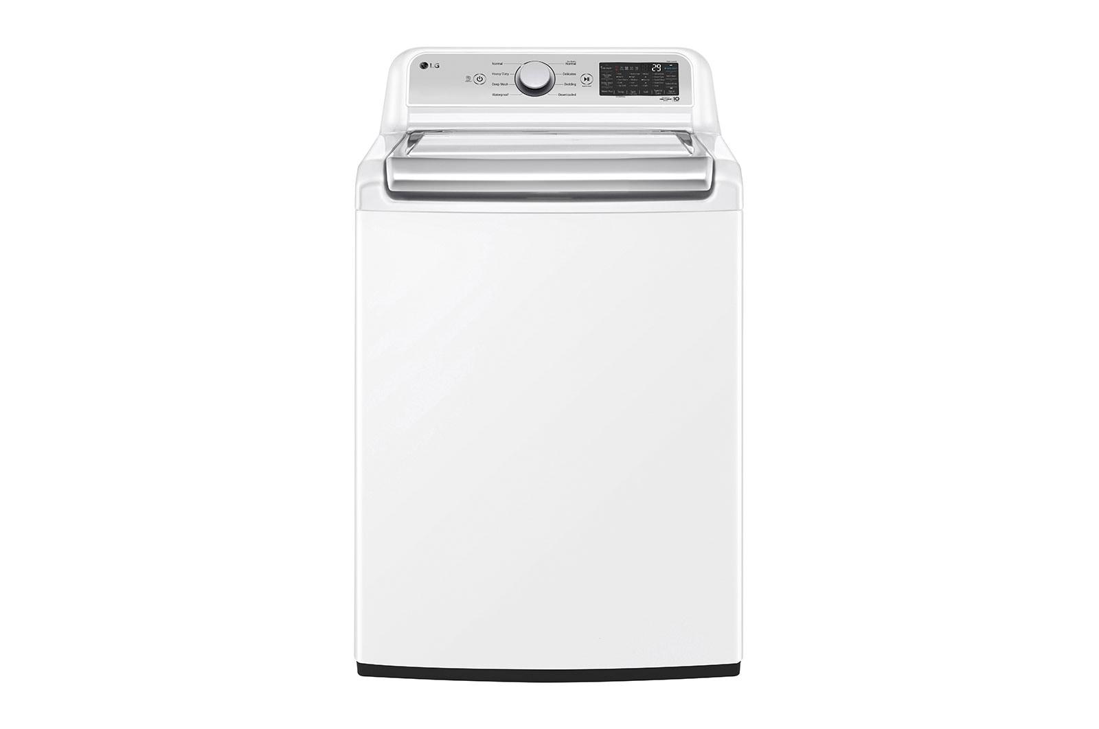 LG WT7400CW 5.5 cu.ft. Mega Capacity Smart wi-fi Enabled Top Load Washer with TurboWash3D(TM) Technology