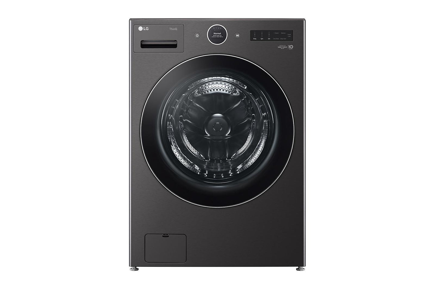 LG WM6700HBA 5.0 cu. ft. Mega Capacity Smart Front Load Washer with AI DD(R) 2.0 Built-In Intelligence & TurboWash(R) 360(degree)